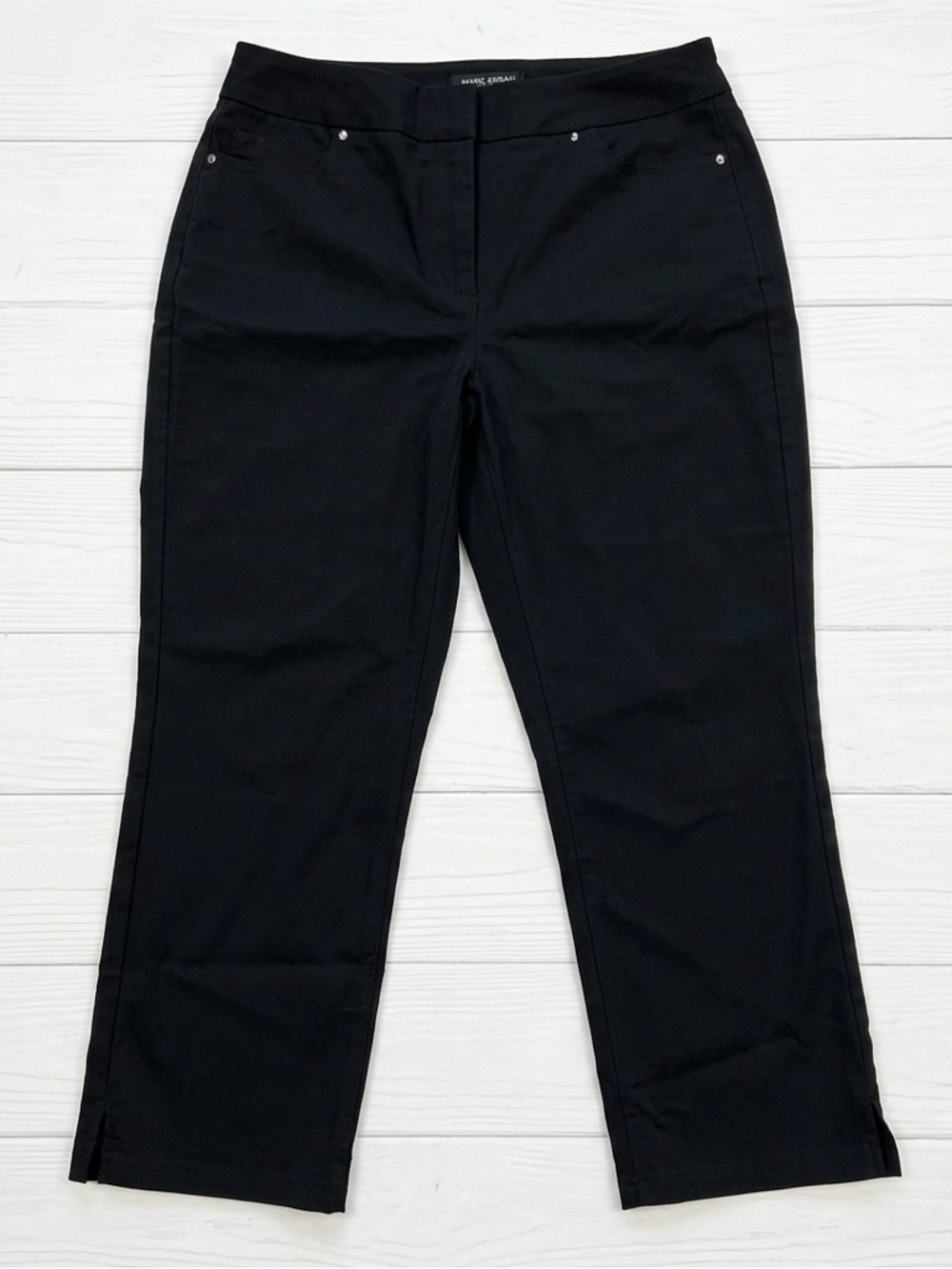 Mario Serrani Women’s Black Tailored Capris SZ S
